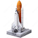 Space Shuttle Fuel Tank And Rocket Set Realistic Version Nasa