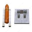 Space Shuttle Fuel Tank And Rocket Set Simplified Version Nasa