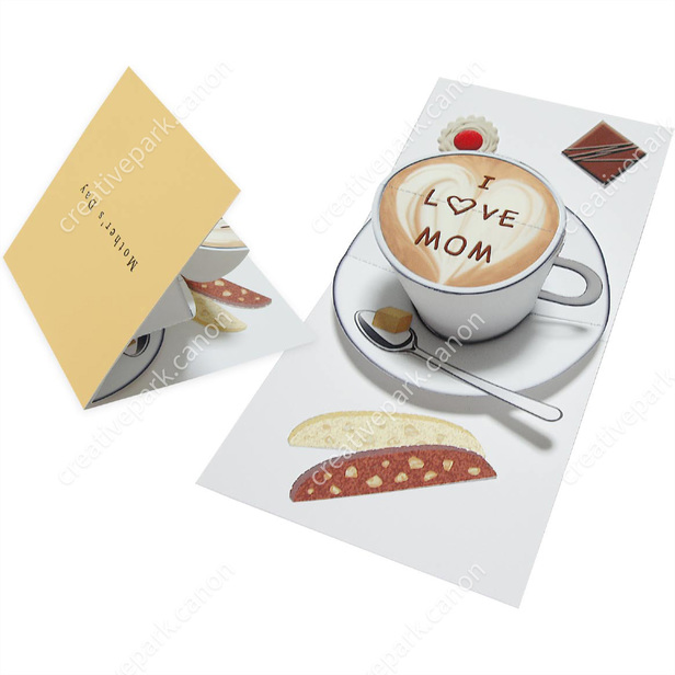 Biglietto di auguri pop-up (cuore) - San Valentino - Cartoline pop-up -  Cartolina - Canon Creative Park