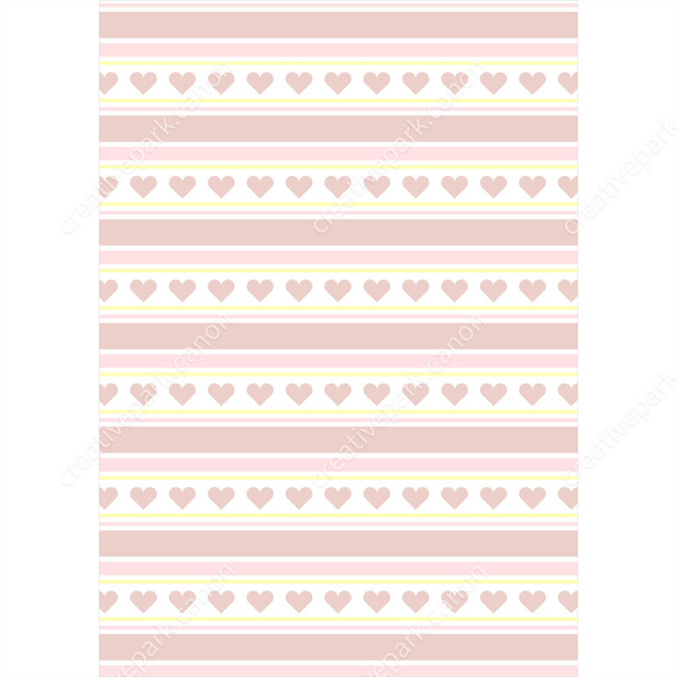 Pattern Paper (Dot / White / Pink) - Pattern Papers - Parts - Scrapbook -  Canon Creative Park