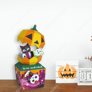 Jack and the Halloween Dancers,Toys,Paper Craft,Pumpkin,cute,Mechanical Toy,null,null,null,Orange,null,Halloween