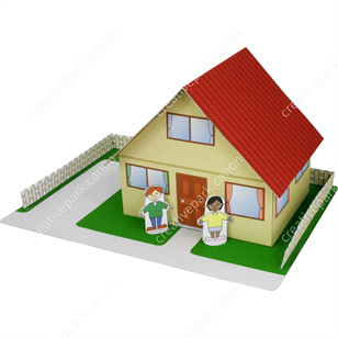 House,Toys,Paper Craft,Simple,Craftown,null,Architecture,Colorful,null
