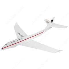 大型旅客機 (しろ色) - 紙飛行機 - おもちゃ - ペーパークラフト 