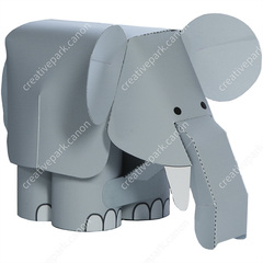 Elephant - Moving toy / Mechanical Toy - Toys - Paper Craft - Canon ...