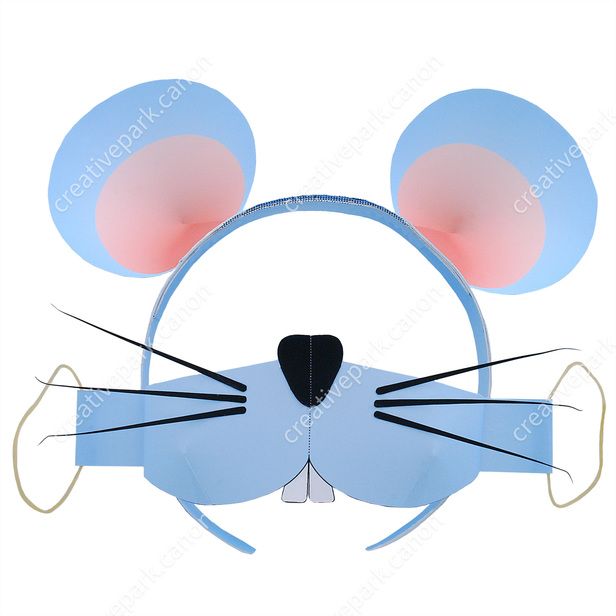 Antagonista límite grandioso Artículo de disfraz (ratón) - Disfraces - Eventos - Arte de papel - Canon  Creative Park