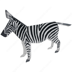 肉筆ペン画！1996年6月Yamitaro作タイトル「ZEBRA」