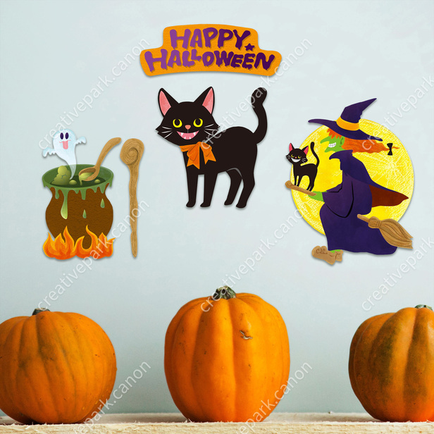 ハロウィン デコレーション 魔女 チープ