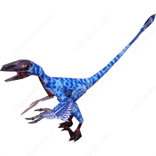 Bambiraptor,Science,Paper Craft,null,Dinosaurs,null,null,null,null,Blue,null
