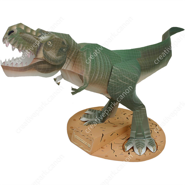 Tirannosaurus Rex - Dinosaurios - Ciencia - Arte de papel - Canon Creative  Park