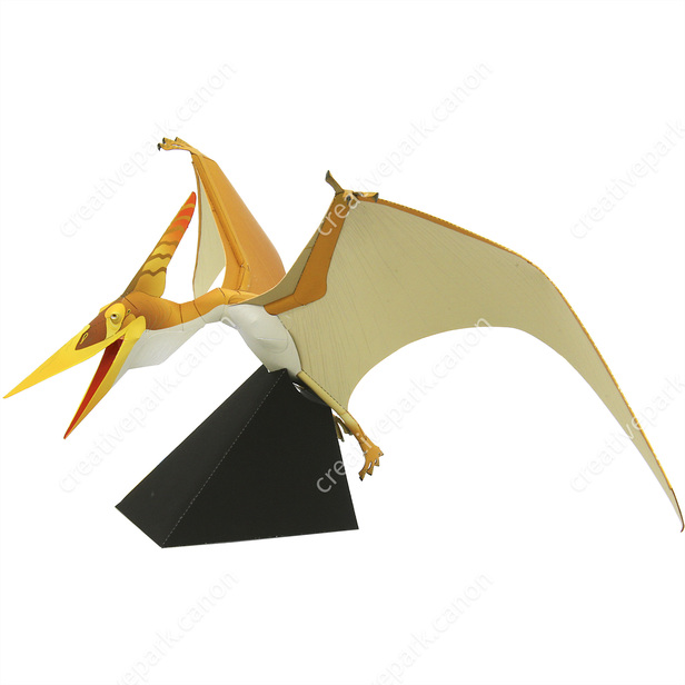 Pteranodon - Dinosaurs - Science - Paper Craft - Canon Creative Park