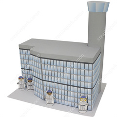BERGDORF GOODMAN ペーパークラフト スーパーカブ #ペーパークラフト #papercraft #4mini