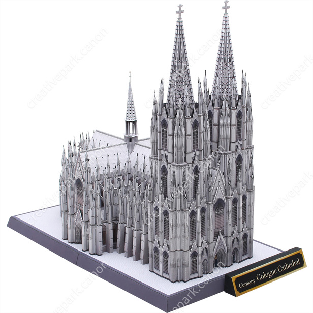 Schreiber-Bogen Card Modelling Cologne Cathedral