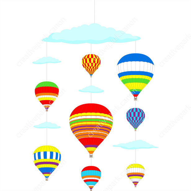 String Decoration (Balloon) - String Decorations - Hanging Decoration -  Home and Living - Canon Creative Park