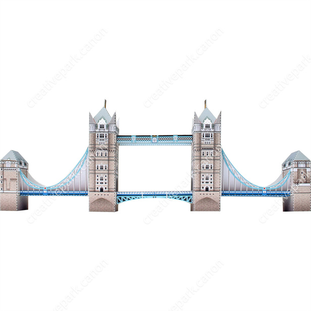 イギリス タワーブリッジ ミニ - かんたんシリーズ - 建物