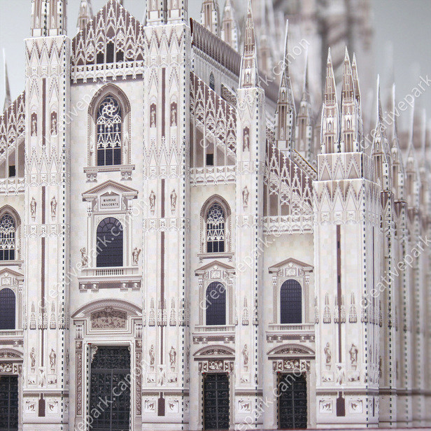 イタリア ミラノ大聖堂 - 欧州 - 建物 - ペーパークラフト - Canon