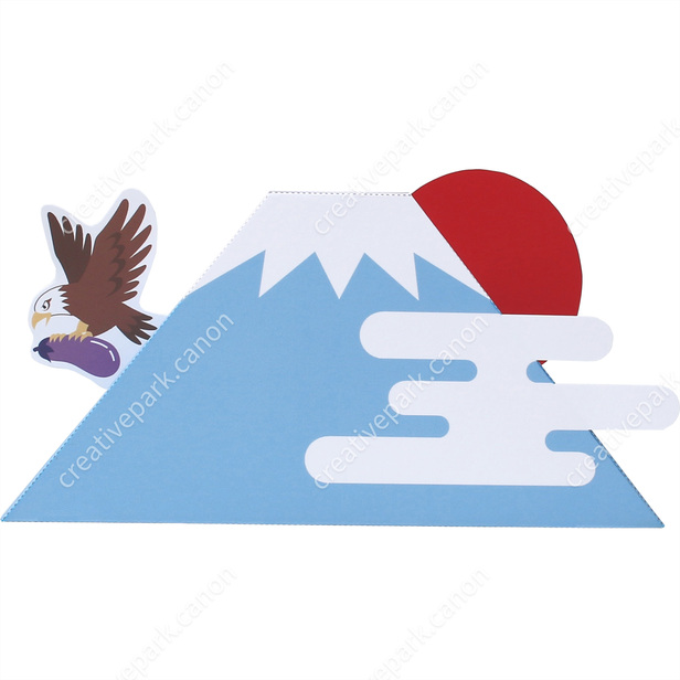 Mt. Fuji - Beginner Series - Toys - Paper Craft - Canon