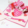 Pop-up Card (Valentine's Day 01) - Valentine's Day - Pop-up Cards ...