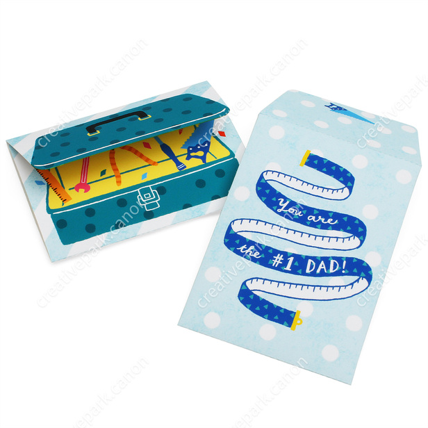 父の日 0009 父の日 ミニカード カード Canon Creative Park