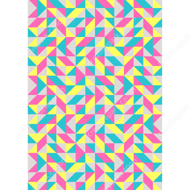 Pattern Paper (Geometric Patterns / Colorful) - Pattern Papers - Home and Living - Canon Creative Park