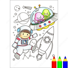 International Space Station Coloring Sheet - NASA - Collaboration - Paper  Craft - Canon Creative Park