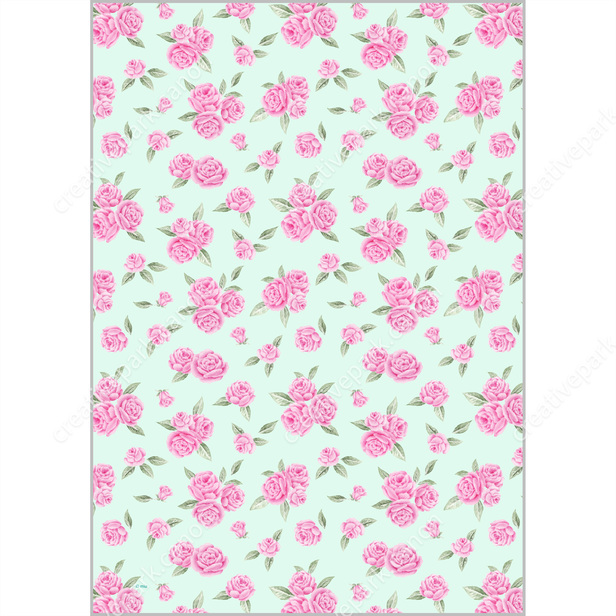 Pattern Paper (Flowers / White) - Pattern Papers - Home and Living - Canon  Creative Park