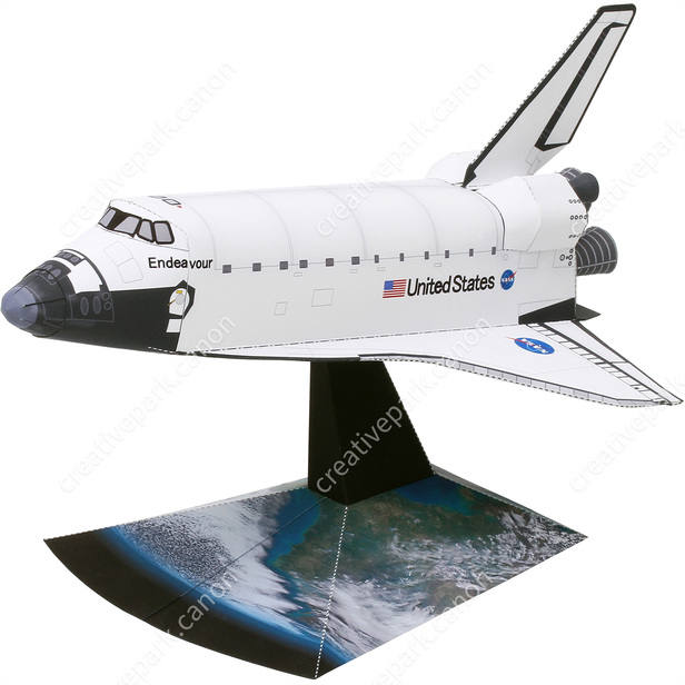 make a paper space shuttle
