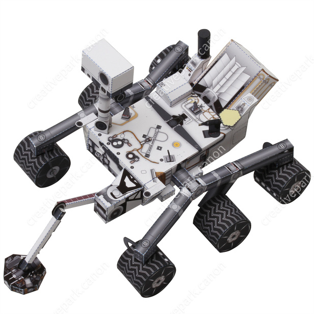3D Origami Paper Crafting Model DIY Kit puzzle Details about   Mars Exploration Rover