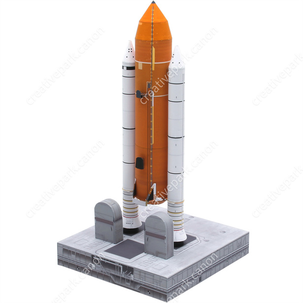 スペースシャトル 燃料タンク・ロケットセット 簡易版 - NASA - リアル ...