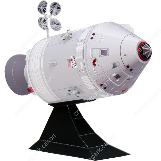 アポロ司令・機械船 簡易版 - NASA - リアルクラフト/宇宙