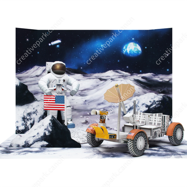 Diorama (Surface of the Moon) - Dioramas - Realistic Crafts/Space 