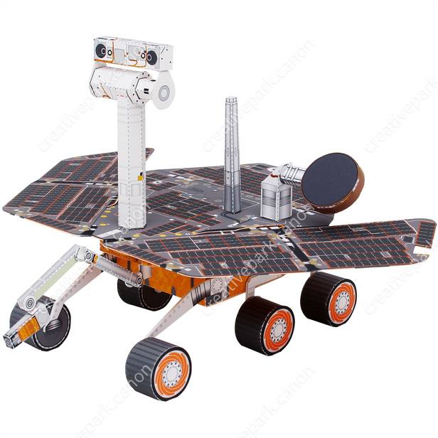 mars rover papercraft cut out