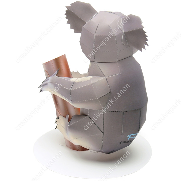 コアラ (オス, 座り) - 北極/南極/オセアニア - リアルクラフト/動物