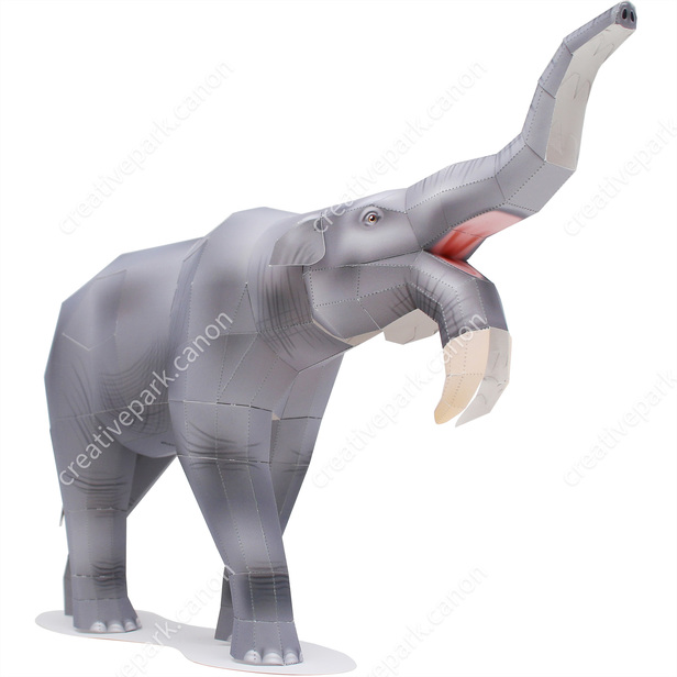 Deinotherium prehistoric mammal, illustration - Stock Image - C054/0220 -  Science Photo Library