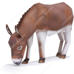 アート作品 『 burro 』　原画　現代アート　ロバ CNT-0024624@2x.jpg