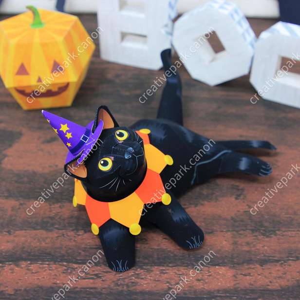 Black Cat (Halloween) - Pet Series - Animals - Paper Craft - Canon ...