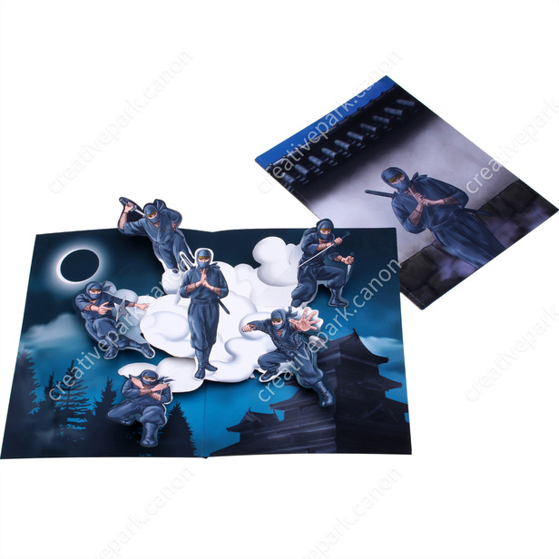 ポップアップカード (忍者) - その他 - とびだすカード - カード