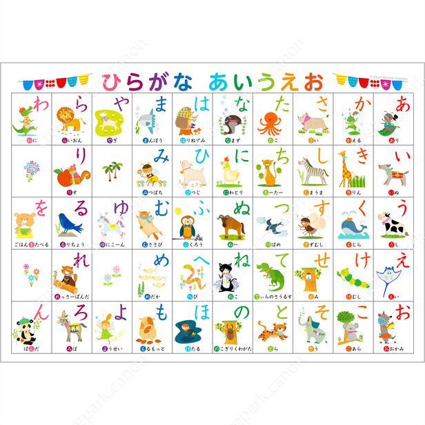 Hiragana Table Hiragana Table