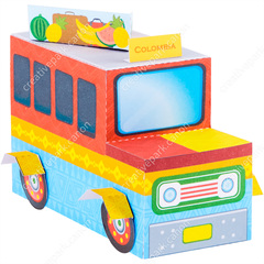 希少Chiva Bus コロンビア チバス ジープ ハンドメイド