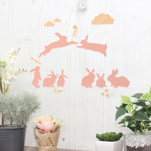 Mini sticker (Rabbit) - Wall stickers - Wall Decorations - Home ...