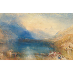 The Lake of Zug - ターナー - 西洋画 - 名画 - Canon Creative Park The Lake of Zug - ターナー - 西洋画 - 名画 - Canon Creative Park
