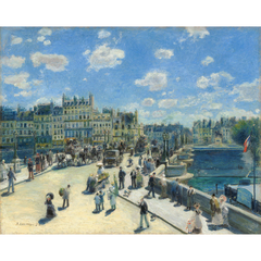 Pont Neuf, Paris - Renoir - Western Painting - Famous Paintings - Canon  Creative Park