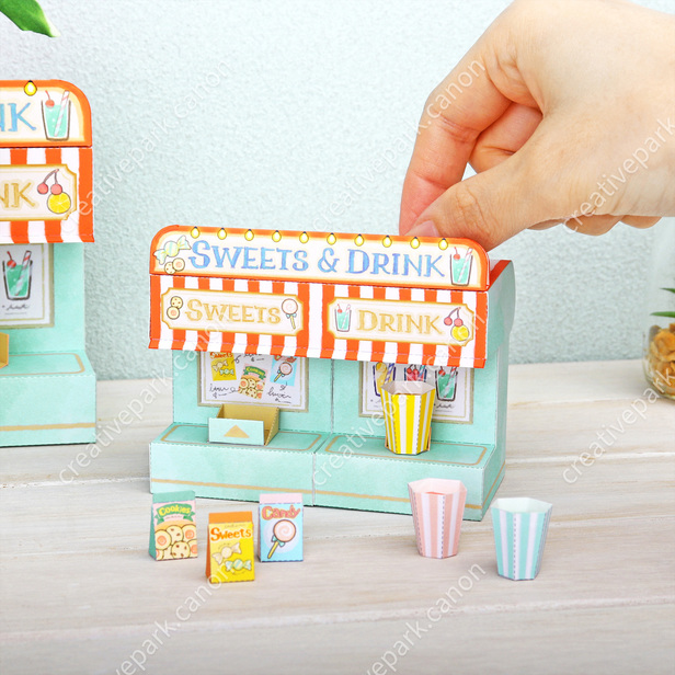 Make Believe (Sushi restaurant set) - Play - Educational - Paper Craft -  Canon Creative Park