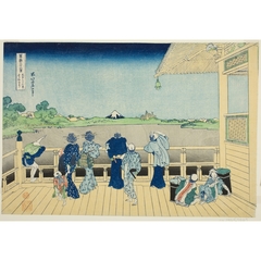 SEKAI-DO 葛飾北斎 雷神図　日本画　額付き名画 絵画 SEKAI-DO 葛飾北斎 雷神図 日本画 額付き名画 絵画