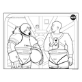 International Space Station Coloring Sheet - NASA - Collaboration - Paper  Craft - Canon Creative Park