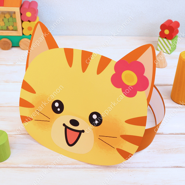 Animal Headband (Cat) - Play - Educational - Paper Craft - Canon ...