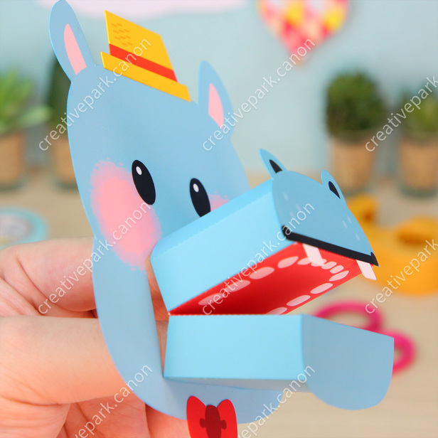 ぱっくんアニマル（クマ/キリン/カバ） - あそぶ - 知育