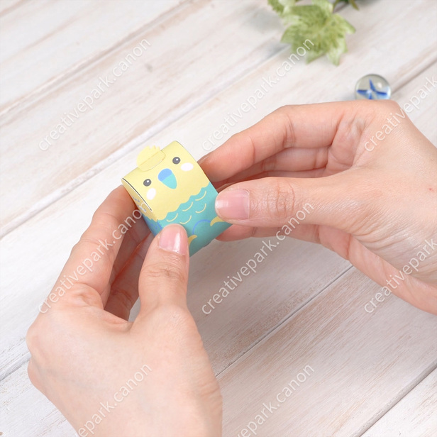 コロコロまゆ玉（ペット） - あそぶ - 知育 - ペーパークラフト