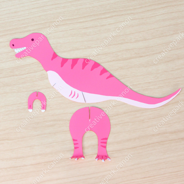 Easy mini dinosaur - Beginner Series - Toys - Paper Craft - Canon Creative  Park