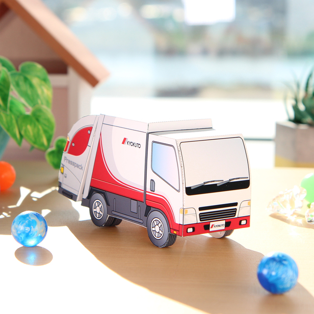 ごみ収集車[プレスパックⓇ] - 極東開発工業 - 企業・団体コラボ