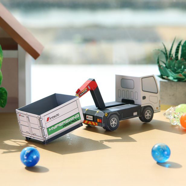 脱着ボデー車[フックロールⓇ] - 極東開発工業 - 企業・団体コラボ